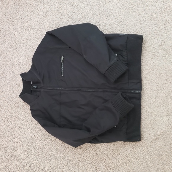 Calvin Klein Mens Large Black Water Resistant Wind Protection Jacket Coat - Picture 10 of 16